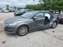 Salvage cars for sale at Lexington, KY auction: 2016 Ford Fusion S