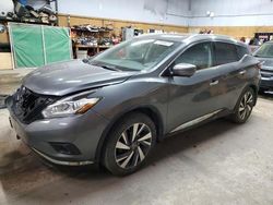 Salvage cars for sale at Kincheloe, MI auction: 2017 Nissan Murano S