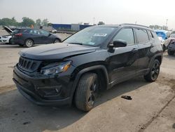 Salvage cars for sale at Woodhaven, MI auction: 2021 Jeep Compass Latitude