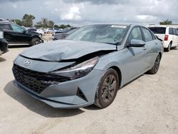 Salvage cars for sale at Riverview, FL auction: 2021 Hyundai Elantra SEL