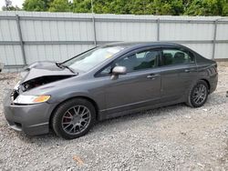 Salvage cars for sale from Copart Hurricane, WV: 2011 Honda Civic LX