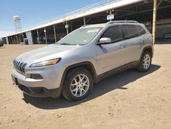 Salvage cars for sale at Phoenix, AZ auction: 2015 Jeep Cherokee Latitude