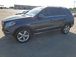 Salvage cars for sale from Copart Wilmer, TX: 2016 Mercedes-Benz GLE 350