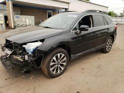 Salvage cars for sale at New Britain, CT auction: 2015 Subaru Outback 2.5I Limited
