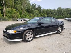 Chevrolet Montecarlo Vehiculos salvage en venta: 2001 Chevrolet Monte Carlo SS