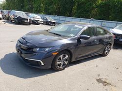 Salvage cars for sale at Glassboro, NJ auction: 2019 Honda Civic LX