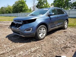 Salvage cars for sale from Copart Central Square, NY: 2018 Ford Edge SEL