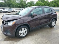 Salvage cars for sale from Copart Ellwood City, PA: 2021 Chevrolet Trax LS