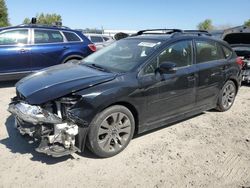 Salvage cars for sale at Arlington, WA auction: 2015 Subaru Impreza Sport Limited