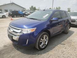 Salvage cars for sale at Dyer, IN auction: 2013 Ford Edge SEL