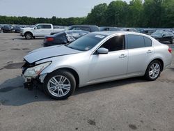 Vehiculos salvage en venta de Copart Glassboro, NJ: 2013 Infiniti G37