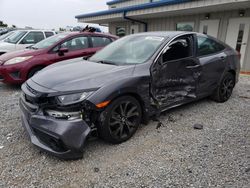 Honda salvage cars for sale: 2021 Honda Civic Sport