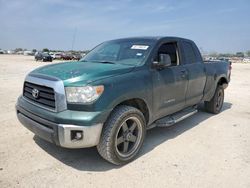 Salvage cars for sale from Copart San Antonio, TX: 2007 Toyota Tundra Double Cab SR5