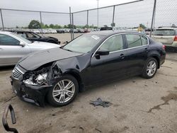 Salvage cars for sale from Copart Moraine, OH: 2012 Infiniti G37