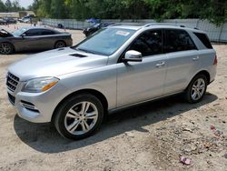 Salvage cars for sale from Copart Knightdale, NC: 2014 Mercedes-Benz ML 350 4matic