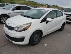 Salvage cars for sale from Copart Littleton, CO: 2016 KIA Rio LX