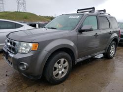 Carros salvage para piezas a la venta en subasta: 2011 Ford Escape Limited