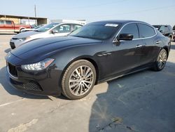 Salvage cars for sale at Grand Prairie, TX auction: 2015 Maserati Ghibli