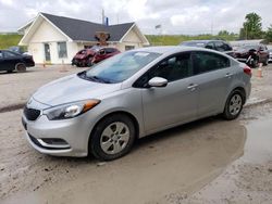 KIA Forte LX salvage cars for sale: 2015 KIA Forte LX