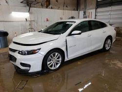 Salvage cars for sale at Casper, WY auction: 2016 Chevrolet Malibu LT