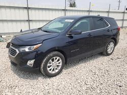 Chevrolet Equinox lt salvage cars for sale: 2021 Chevrolet Equinox LT