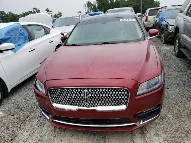 2017 Lincoln Continental Select