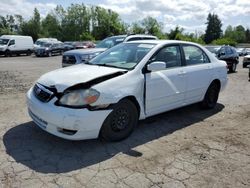 Salvage cars for sale at Portland, OR auction: 2006 Toyota Corolla CE