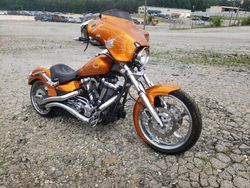 Salvage motorcycles for sale at Gainesville, GA auction: 2009 Yamaha XV1900 CU