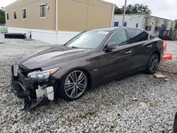 Salvage cars for sale at Loganville, GA auction: 2014 Infiniti Q50 Hybrid Premium