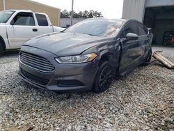 Salvage cars for sale at Ellenwood, GA auction: 2015 Ford Fusion S