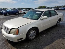 Salvage cars for sale at Fredericksburg, VA auction: 2000 Cadillac Deville
