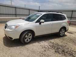 Vehiculos salvage en venta de Copart Abilene, TX: 2015 Subaru Forester 2.5I Limited