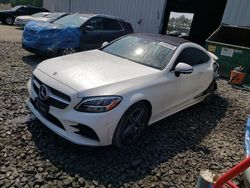 Mercedes-Benz salvage cars for sale: 2021 Mercedes-Benz C 300 4matic