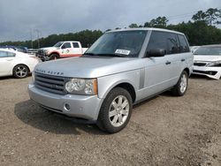 Land Rover Range Rover salvage cars for sale: 2008 Land Rover Range Rover HSE