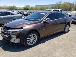 Salvage cars for sale from Copart Las Vegas, NV: 2016 Chevrolet Malibu LT