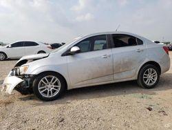 Salvage cars for sale at Houston, TX auction: 2012 Chevrolet Sonic LT