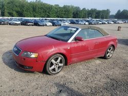 Audi A4 salvage cars for sale: 2004 Audi A4 3.0 Cabriolet