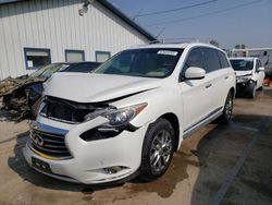 Vehiculos salvage en venta de Copart Pekin, IL: 2013 Infiniti JX35