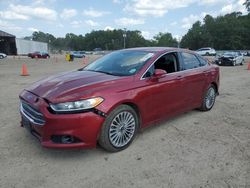 Ford Fusion Titanium salvage cars for sale: 2016 Ford Fusion Titanium