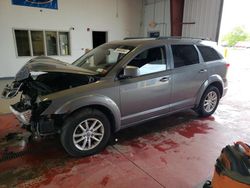 Salvage cars for sale at Angola, NY auction: 2013 Dodge Journey SXT