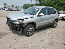 Salvage cars for sale from Copart Lexington, KY: 2013 Volkswagen Tiguan S