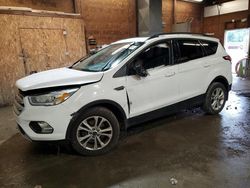 Salvage cars for sale at Ebensburg, PA auction: 2018 Ford Escape SEL