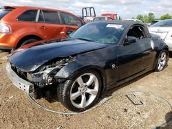 Salvage cars for sale from Copart Elgin, IL: 2007 Nissan 350Z Roadster