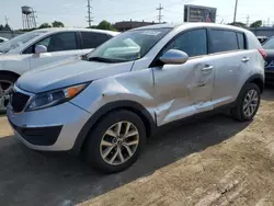 Salvage cars for sale at Dyer, IN auction: 2016 KIA Sportage LX