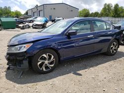 Honda salvage cars for sale: 2016 Honda Accord LX