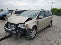 Salvage cars for sale from Copart Indianapolis, IN: 2013 Chrysler Town & Country Touring