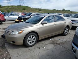 Salvage cars for sale at Brighton, CO auction: 2007 Toyota Camry LE