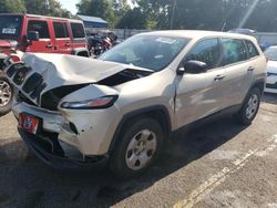 Jeep salvage cars for sale: 2014 Jeep Cherokee Sport