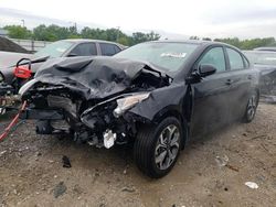 Salvage cars for sale at Louisville, KY auction: 2021 KIA Forte FE