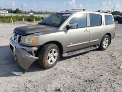 Salvage cars for sale from Copart Montgomery, AL: 2006 Nissan Armada SE